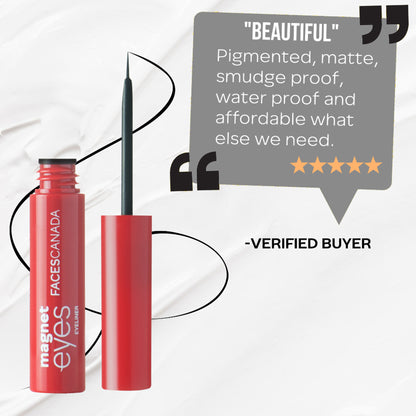 Faces Canada Magneteyes Color Eyeliner - Dramatic Black Finish