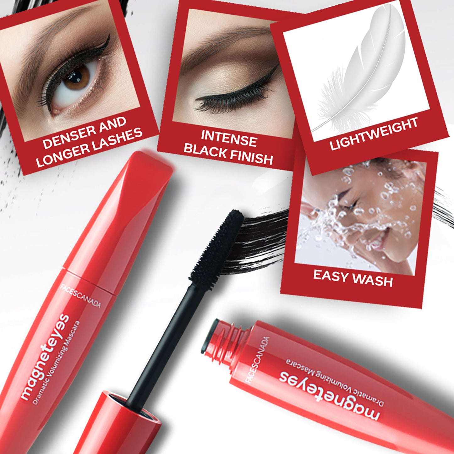 Faces Canada Magneteyes Mascara - Volumizing