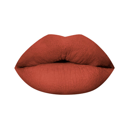 PAC Moody Matte Lipstick - Comfortable 12H Wear, Smudgeproof & Transferproof Formula - Brunch Munch