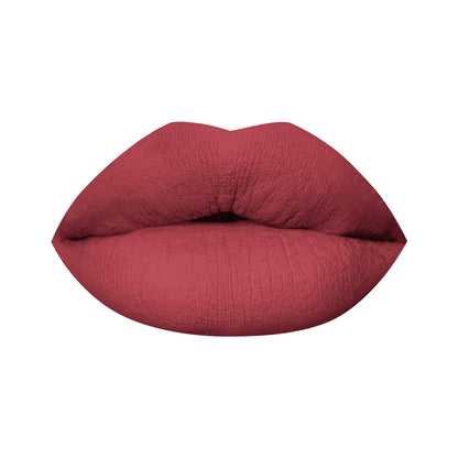 PAC Moody Matte Lipstick - Comfortable 12H Wear, Smudgeproof & Transferproof Formula - Bachelorette