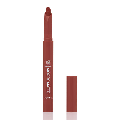 PAC Moody Matte Lipstick - Comfortable 12H Wear, Smudgeproof & Transferproof Formula - Sweet 16
