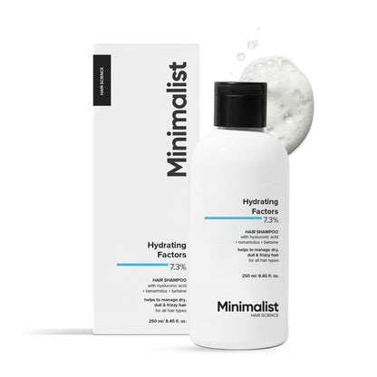 Minimalist Hydrating Factors 7.3% Hair Shampoo