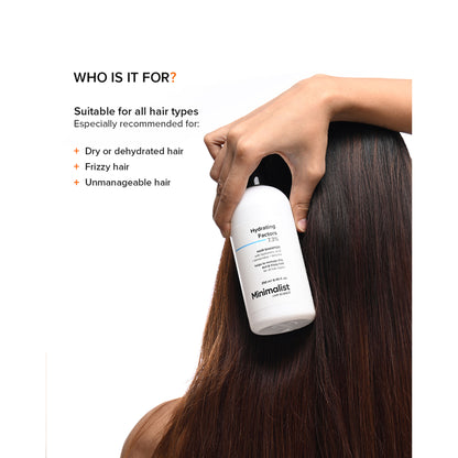 Minimalist Hydrating Factors 7.3% Hair Shampoo