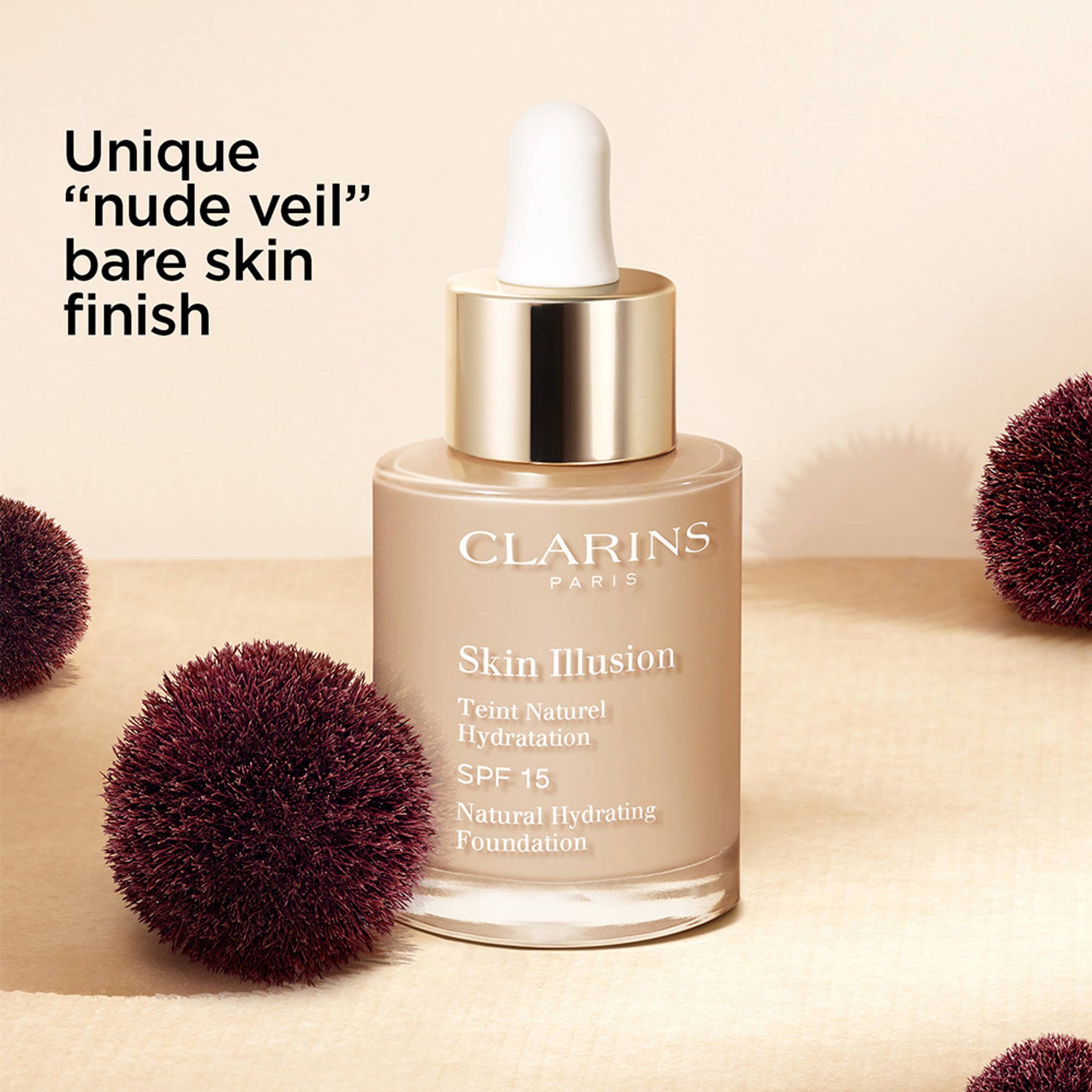 Clarins Skin Illusion Foundation SPF15 112 Amber - 110 Honey
