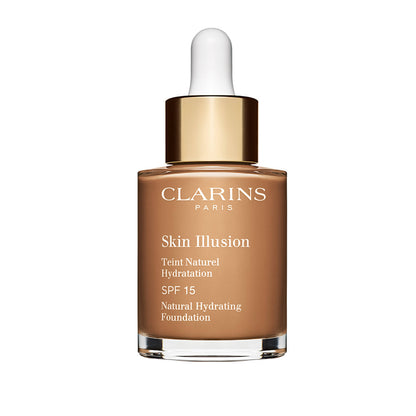 Clarins Skin Illusion Foundation SPF15 112 Amber - 114 Cappuccino