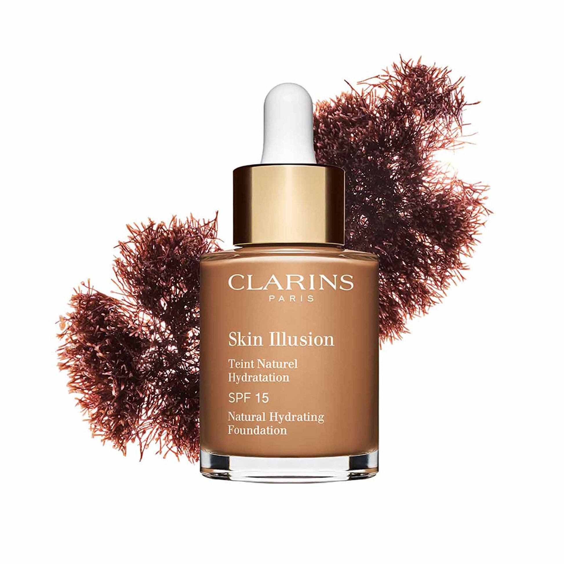 Clarins Skin Illusion Foundation SPF15 112 Amber - 114 Cappuccino