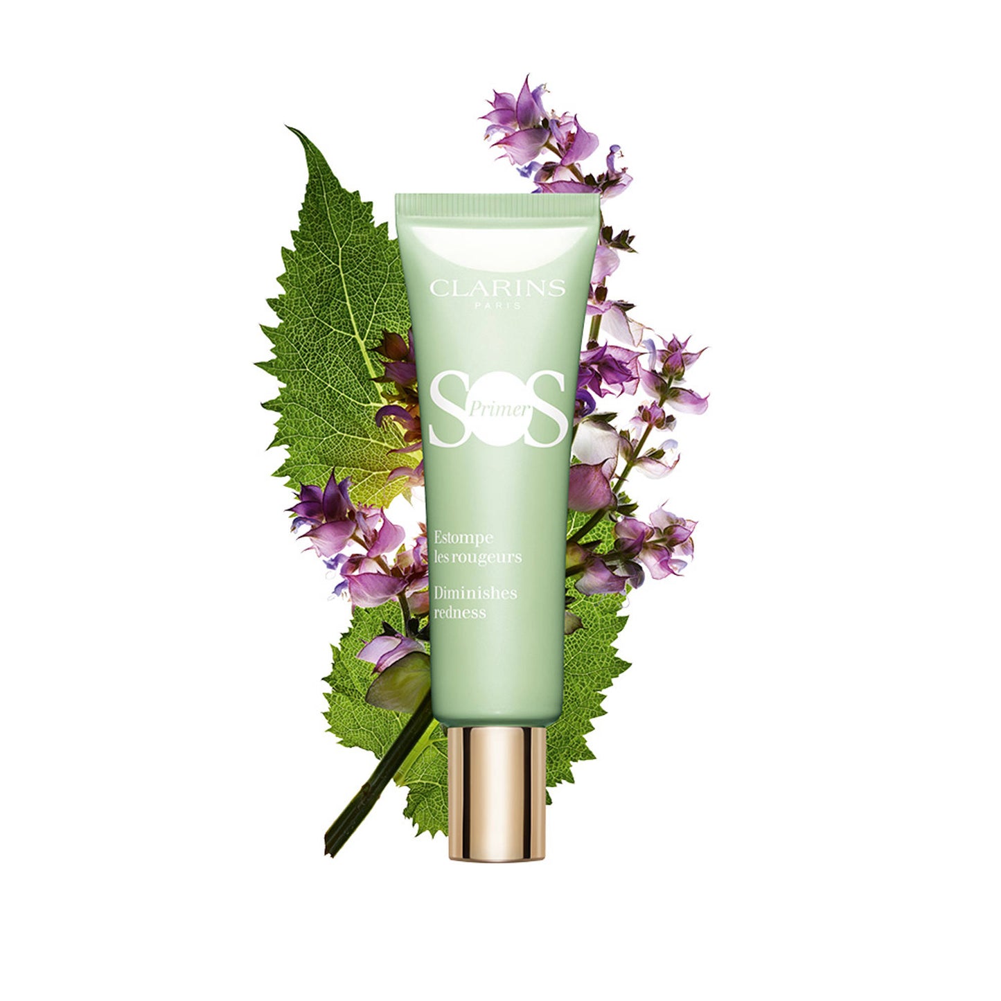 Clarins SOS Color Correcting Face Primer - Imperfections Peach - 01 Water Pink