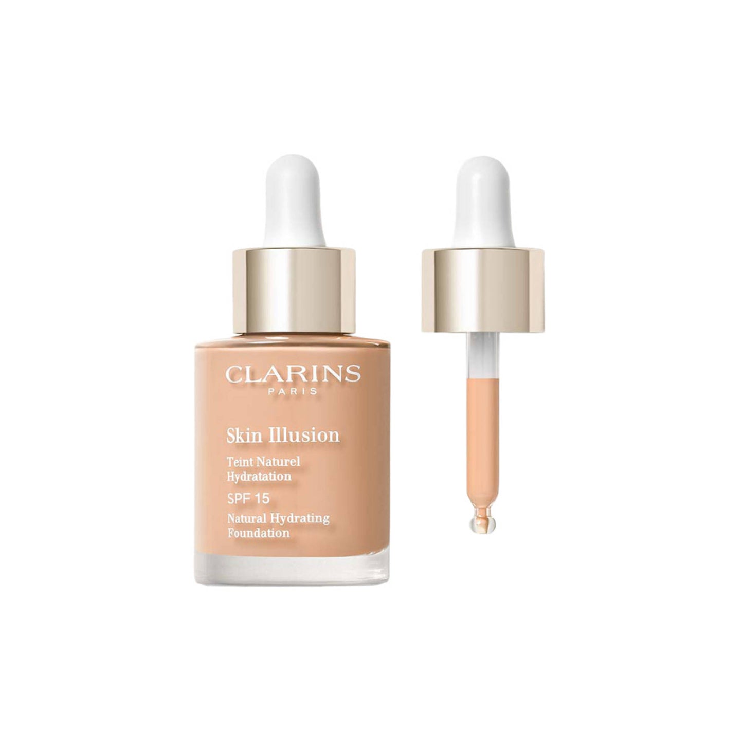 Clarins Skin Illusion Foundation SPF15 112 Amber - 109 Wheat