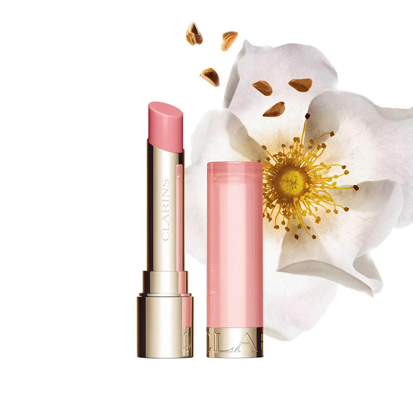 Clarins Lip Oil Balm - 06 Fig - 01 Pale Pink