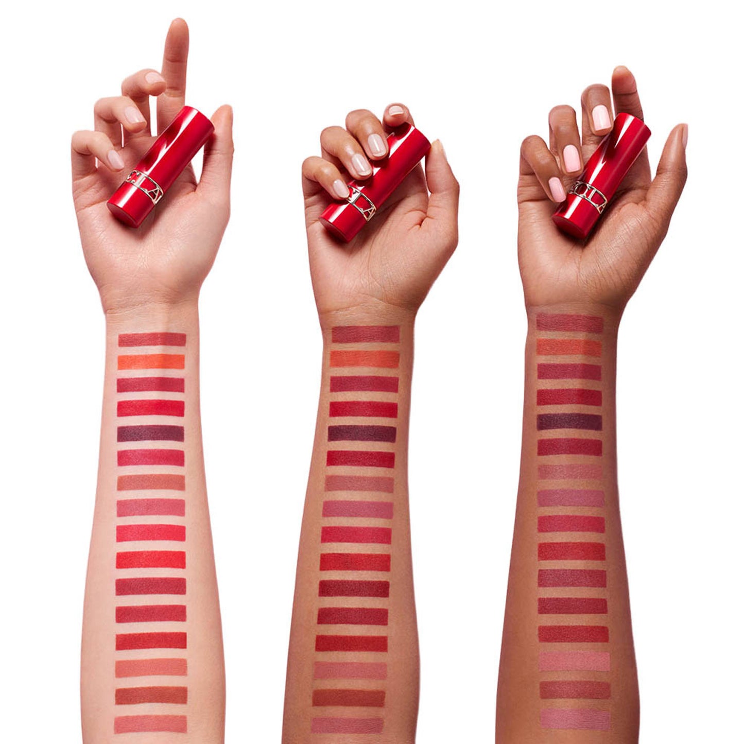 Clarins Joli Rouge Velvet Matte Lipstick - 711v Papaya - 782V Bell Pepper