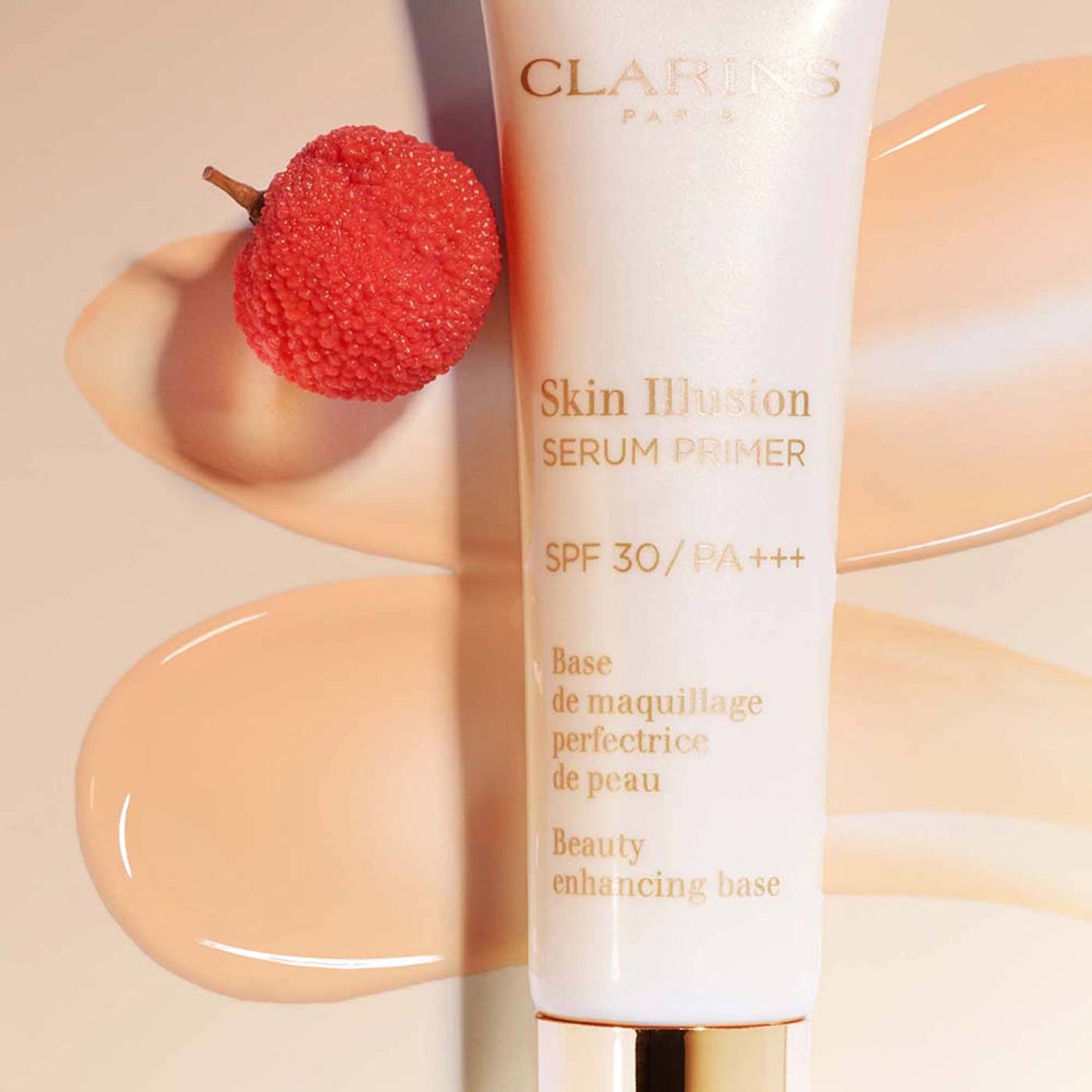 Clarins Skin Illusion Serum Face Primer SPF 30+++ - Transprent