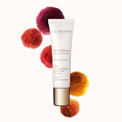 Clarins Skin Illusion Serum Face Primer SPF 30+++ - Transprent