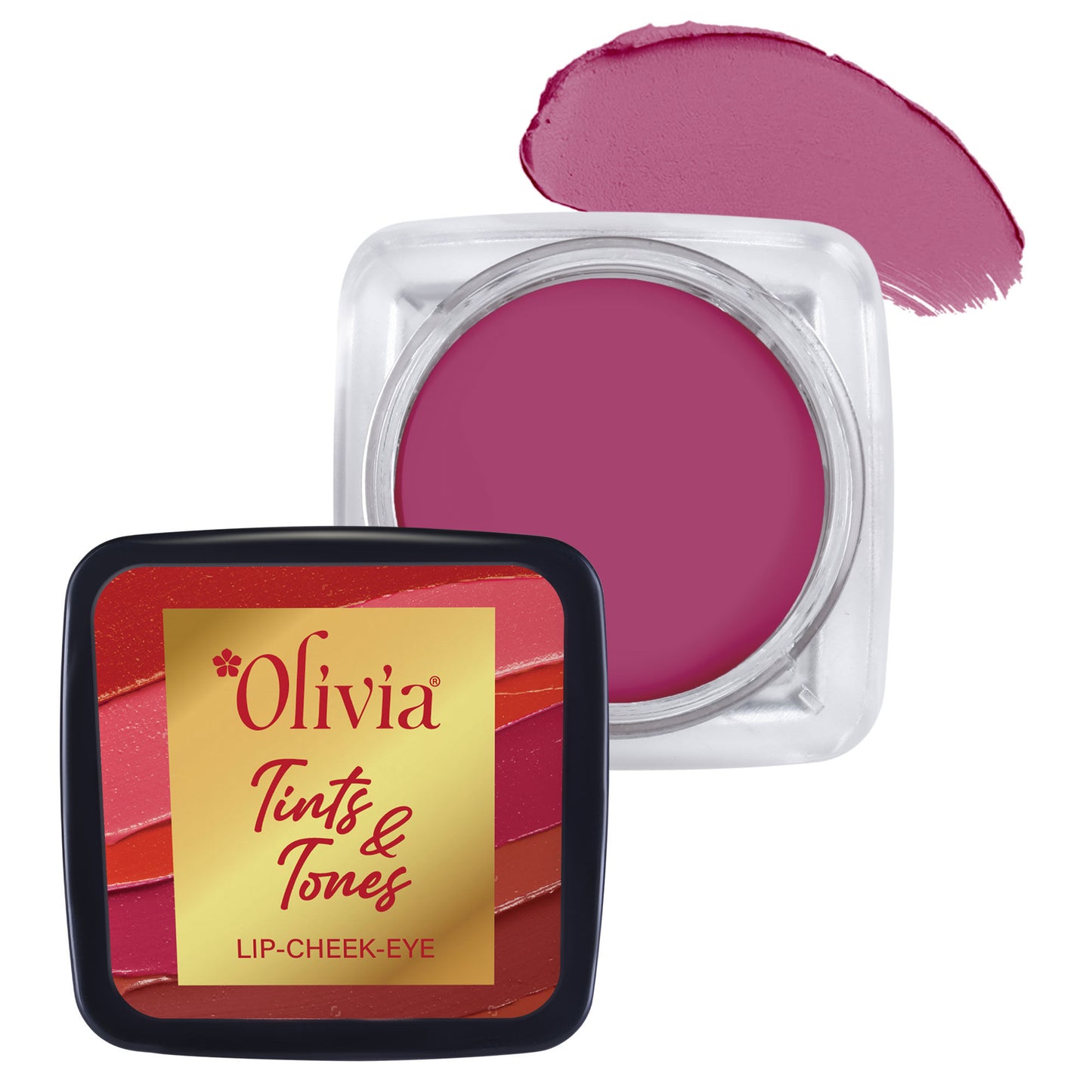 Olivia Tints & Tones Lip, Cheek & Eye - Pink Royalty