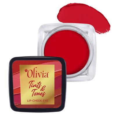 Olivia Tints & Tones Lip, Cheek & Eye - Crimson Dreams