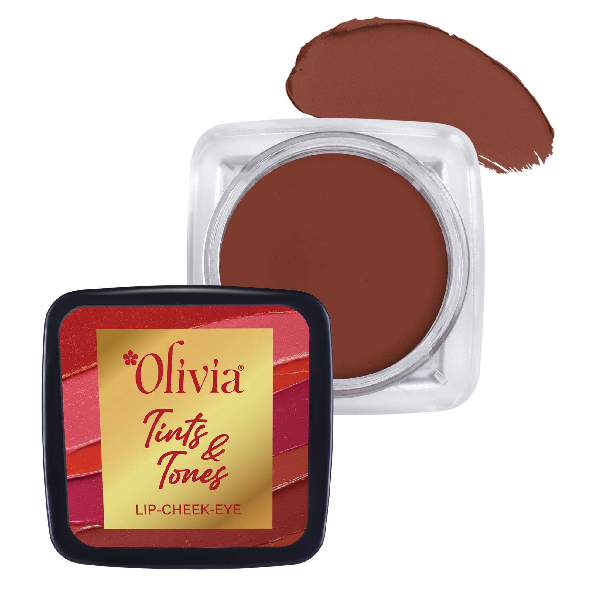 Olivia Tints & Tones Lip, Cheek & Eye - Cinnamon Touch
