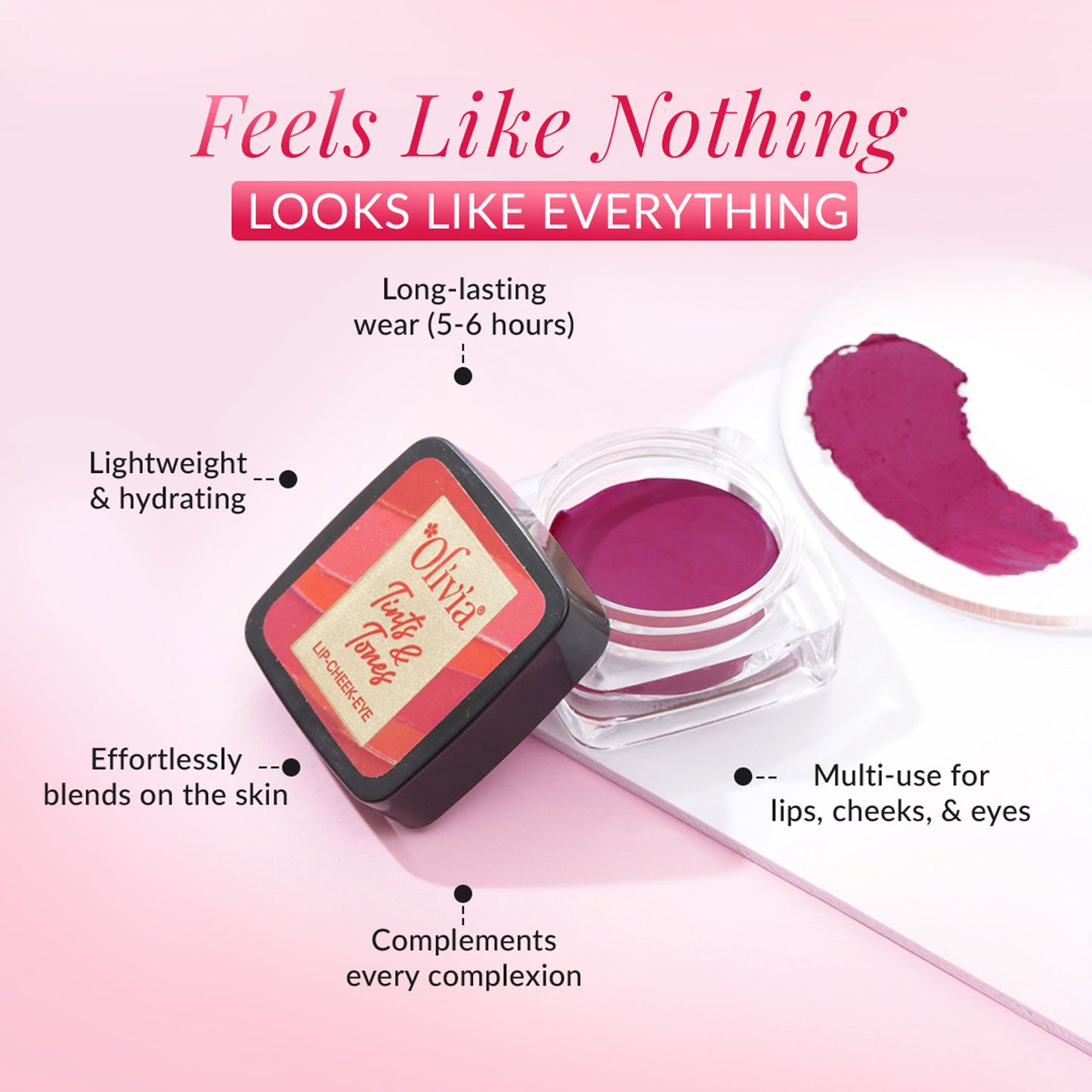 Olivia Tints & Tones Lip, Cheek & Eye - Terracotta Goodness
