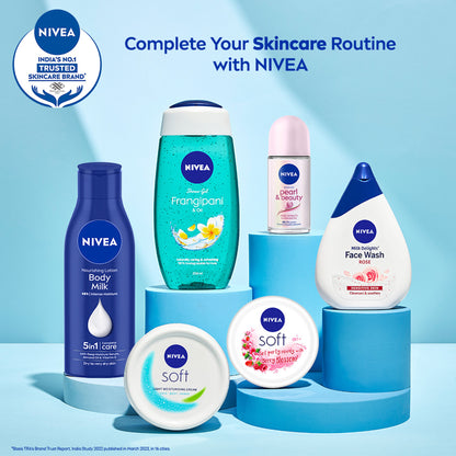 NIVEA Soft Light Moisturizing Cream Berry Blossom Fragrance With Vitamin E & Jojoba Oil
