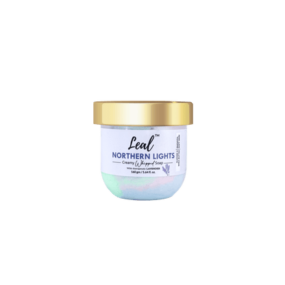 Leal Northern Lights Shea Lavender Bath Cream Whipped Soap