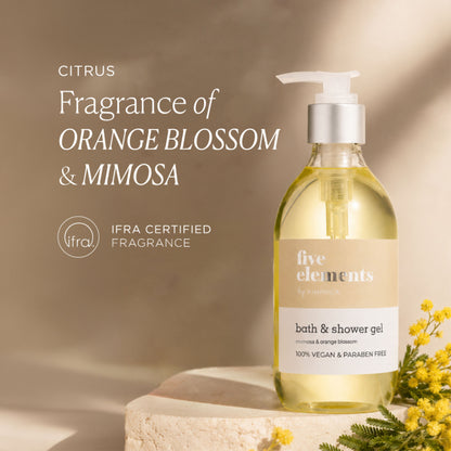 Kimirica Five Elements Tangerine & Green Tea Shower Gel