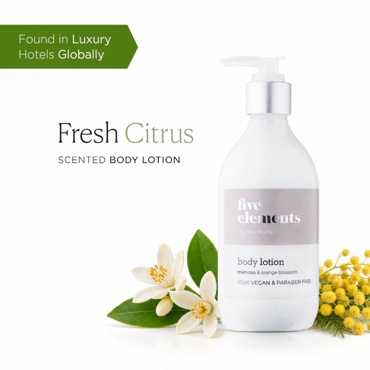 Kimirica Five Elements Body Lotion for Deep Moisturization of All Skin Types