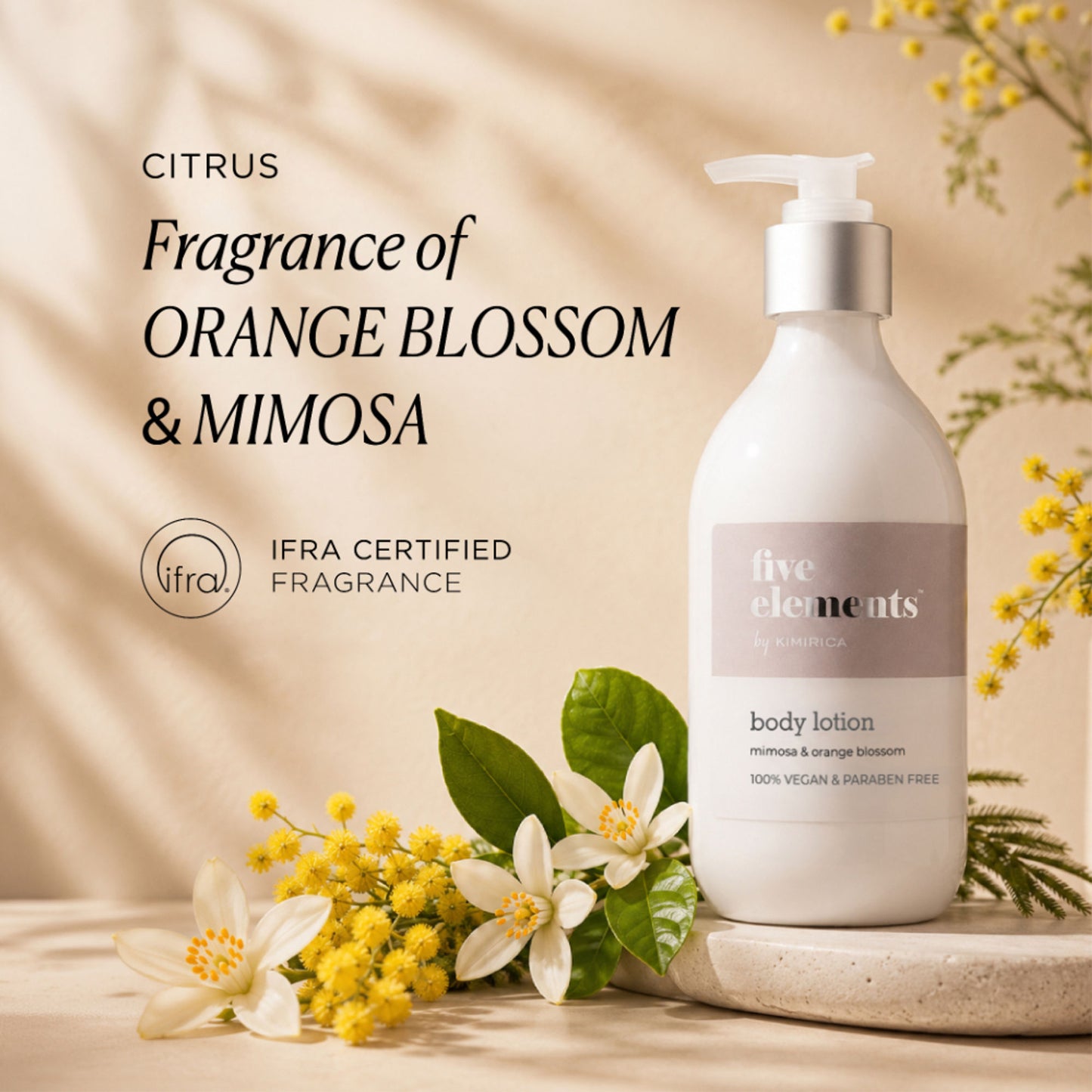 Kimirica Five Elements Body Lotion for Deep Moisturization of All Skin Types