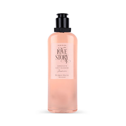 Kimirica Love Story Bubble Bath Bottle For Relaxing & Hydrating Bath, 100% Vegan & Paraben Free