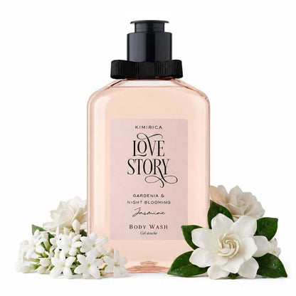 Kimirica Love Story Luxury Scented Body Wash For Soft And Supple Skin, 100% Vegan & Paraben Free