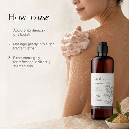 Kimirica Earth Detoxfying Aloe Vera Shower Gel