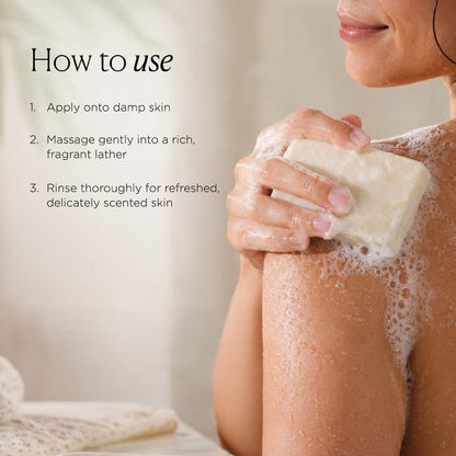 Kimirica Luxury Lemongrass Soap, Handmade Soothing Fresh Bathing Bar With Shea Butter & Aloe Vera
