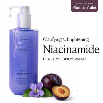Kimirica Miami Nights Hydrating Sulphate Free Shower Gel With Vitamin E