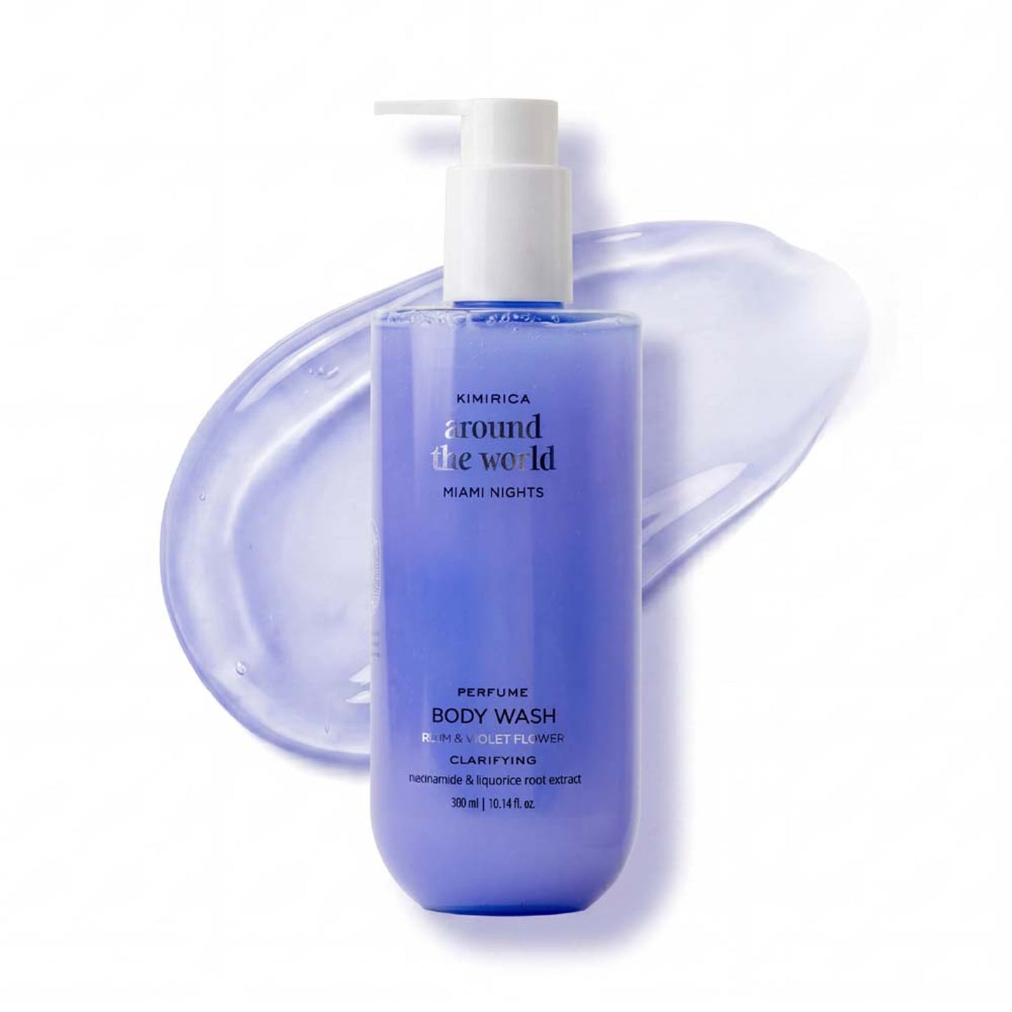 Kimirica Miami Nights Hydrating Sulphate Free Shower Gel With Vitamin E