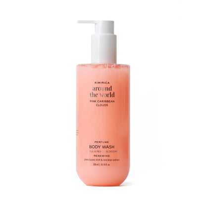 Kimirica Pink Caribbean Refreshing Shower Gel With Nourishing Olive Oil