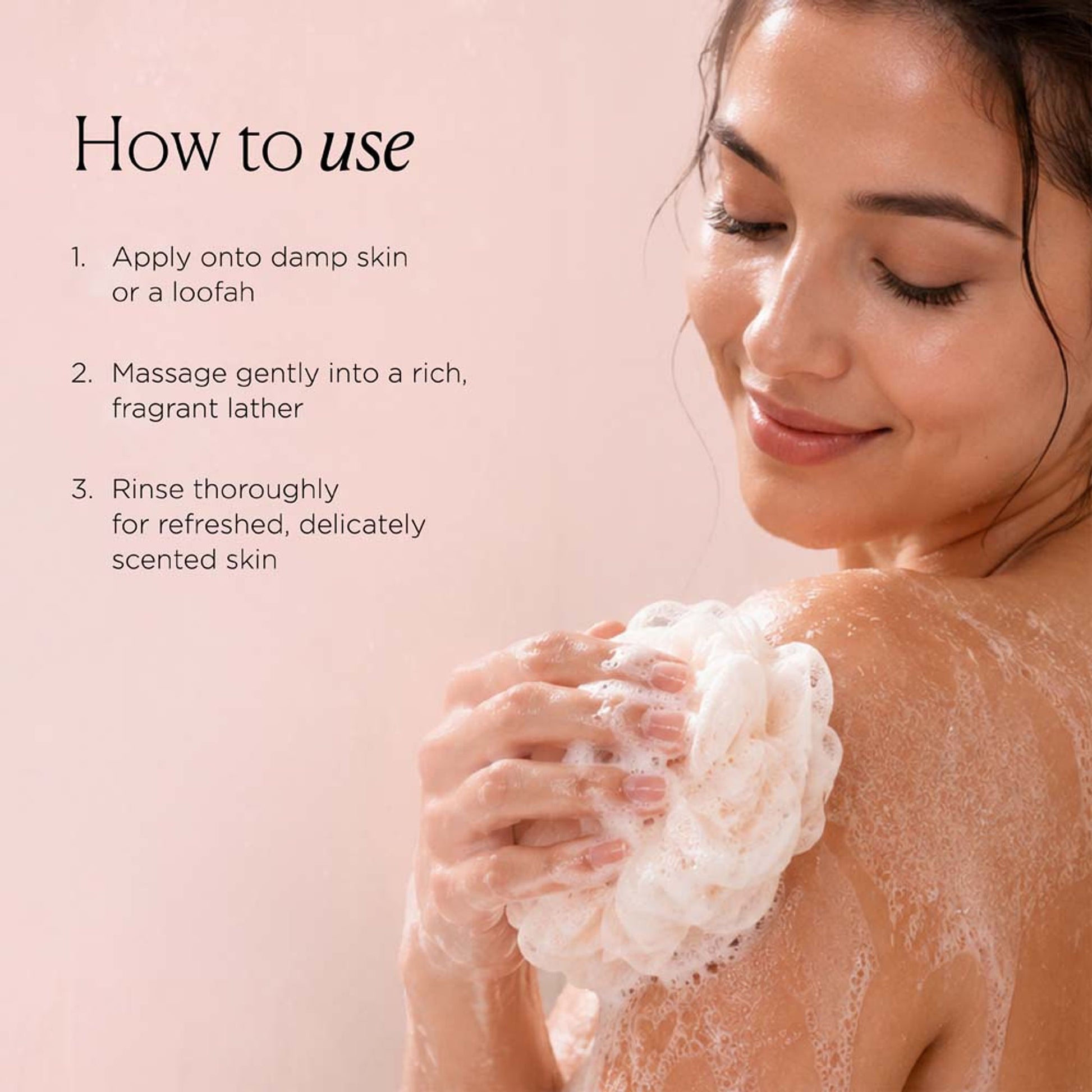 Kimirica Pink Caribbean Refreshing Shower Gel With Nourishing Olive Oil