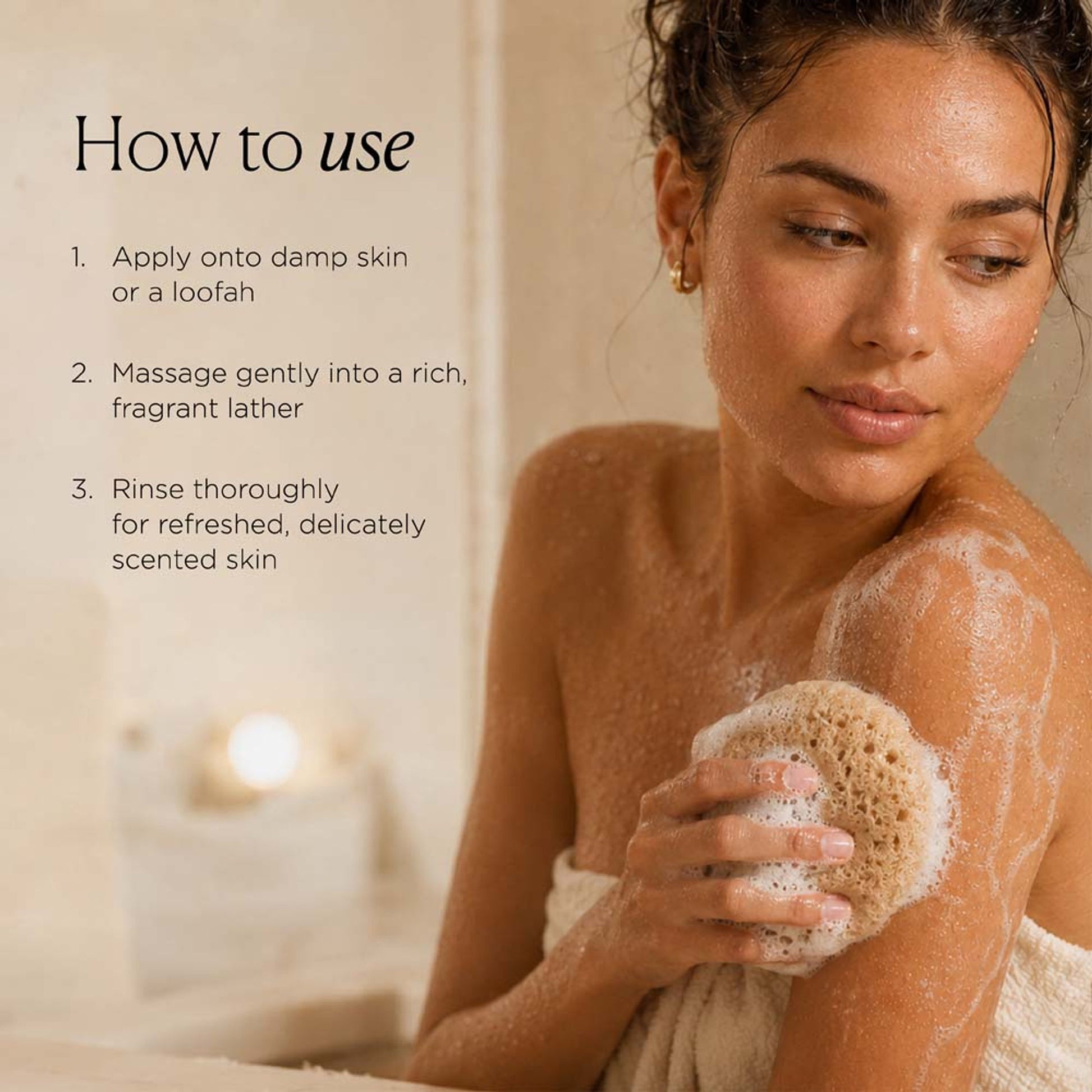 Kimirica Madagascar Vanilla Nourishing Shower Gel With Nettle Extract