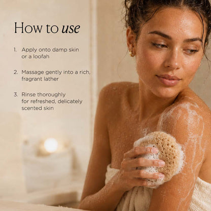 Kimirica Madagascar Vanilla Nourishing Shower Gel With Nettle Extract