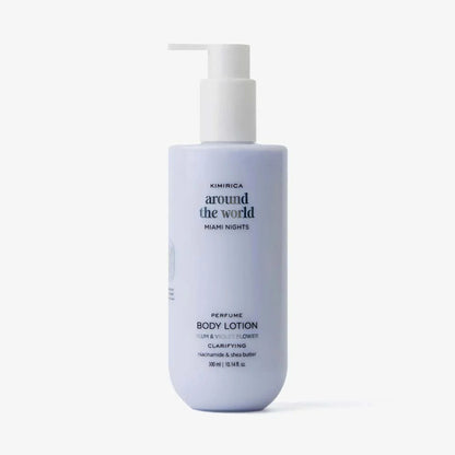 Kimirica Miami Nights Body Lotion - Plum Extract, Vitamin E & Shea Butter for Deep Nourishment