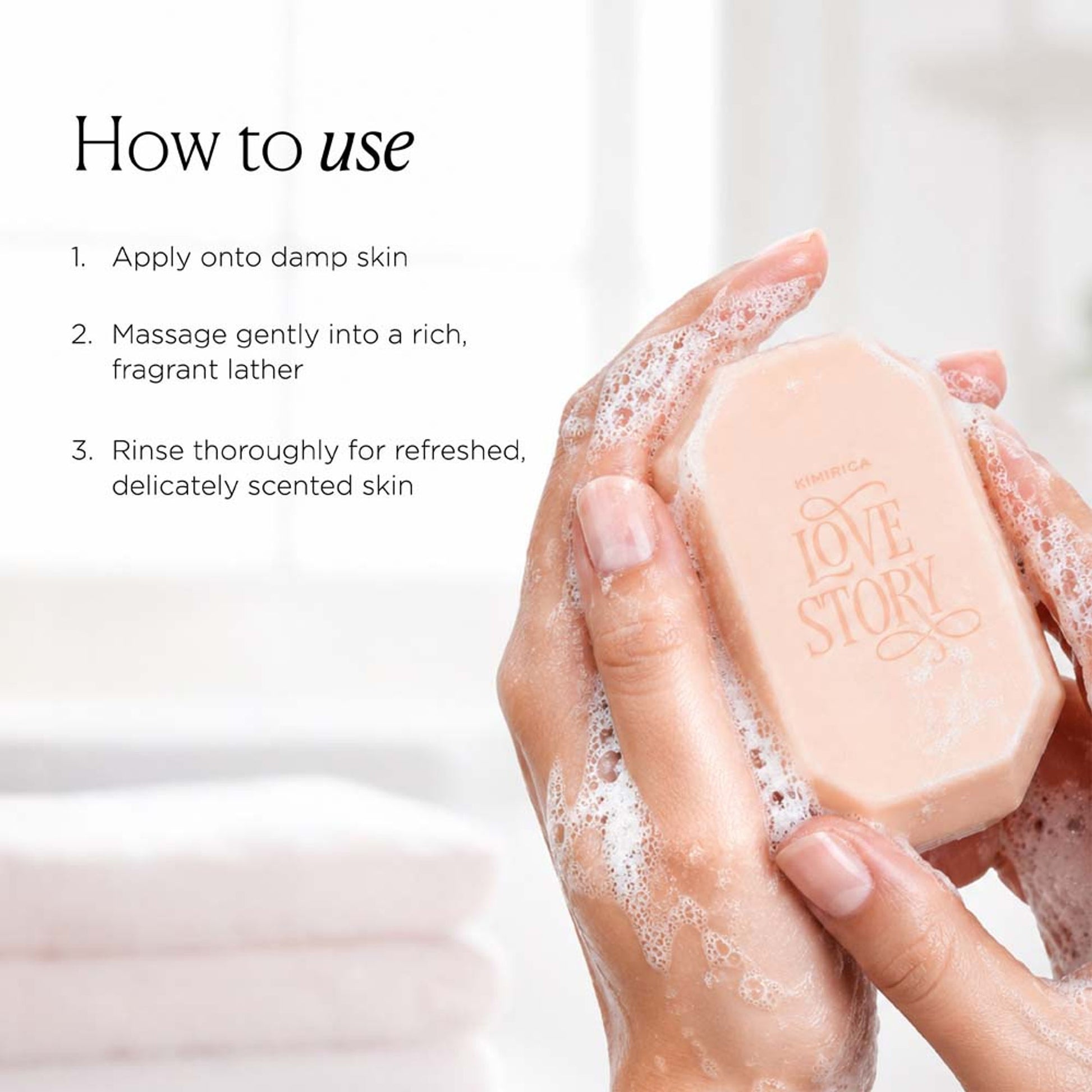 Kimirica Jasmine & Gardenia Luxury Creamy Soap Bar