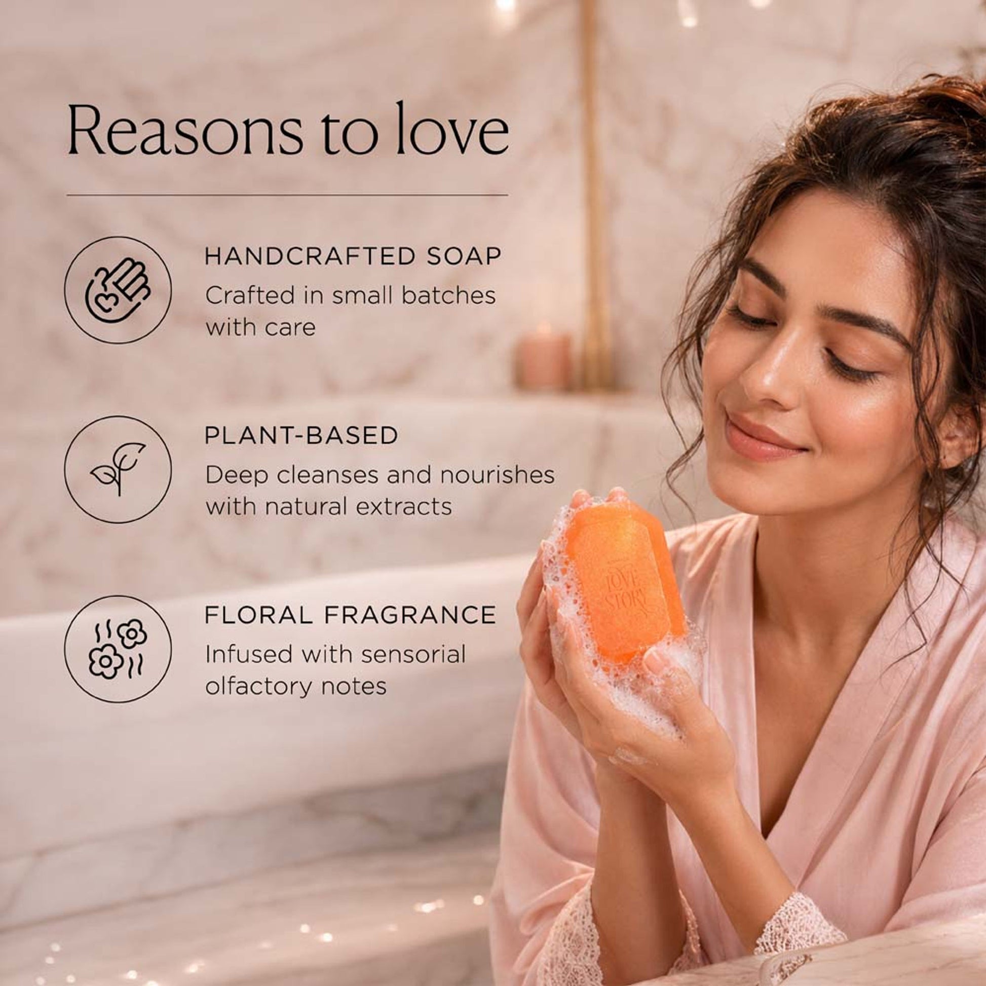 Kimirica Jasmine & Gardenia Luxury Soap Bar