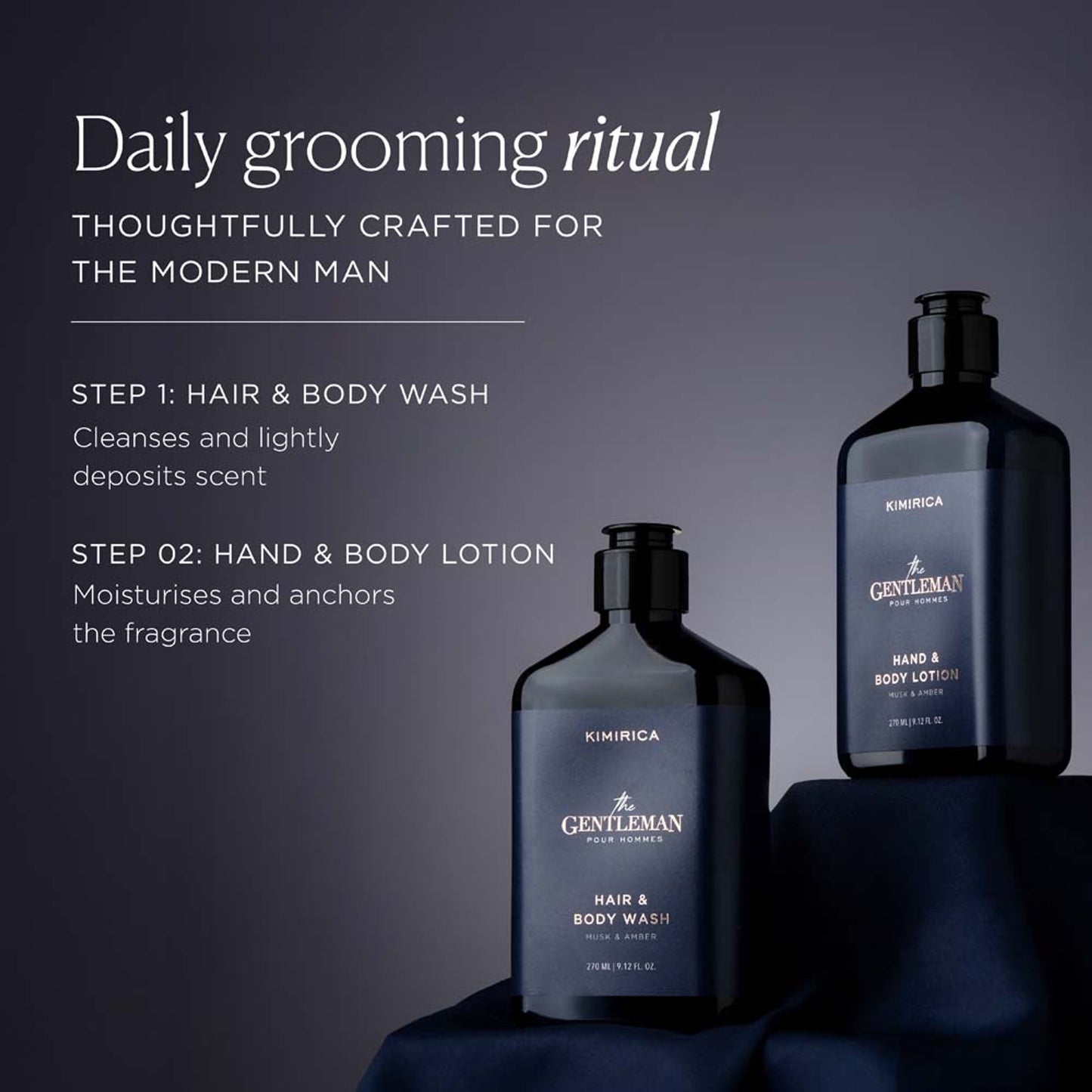 Kimirica The Gentleman Hair & Body Wash