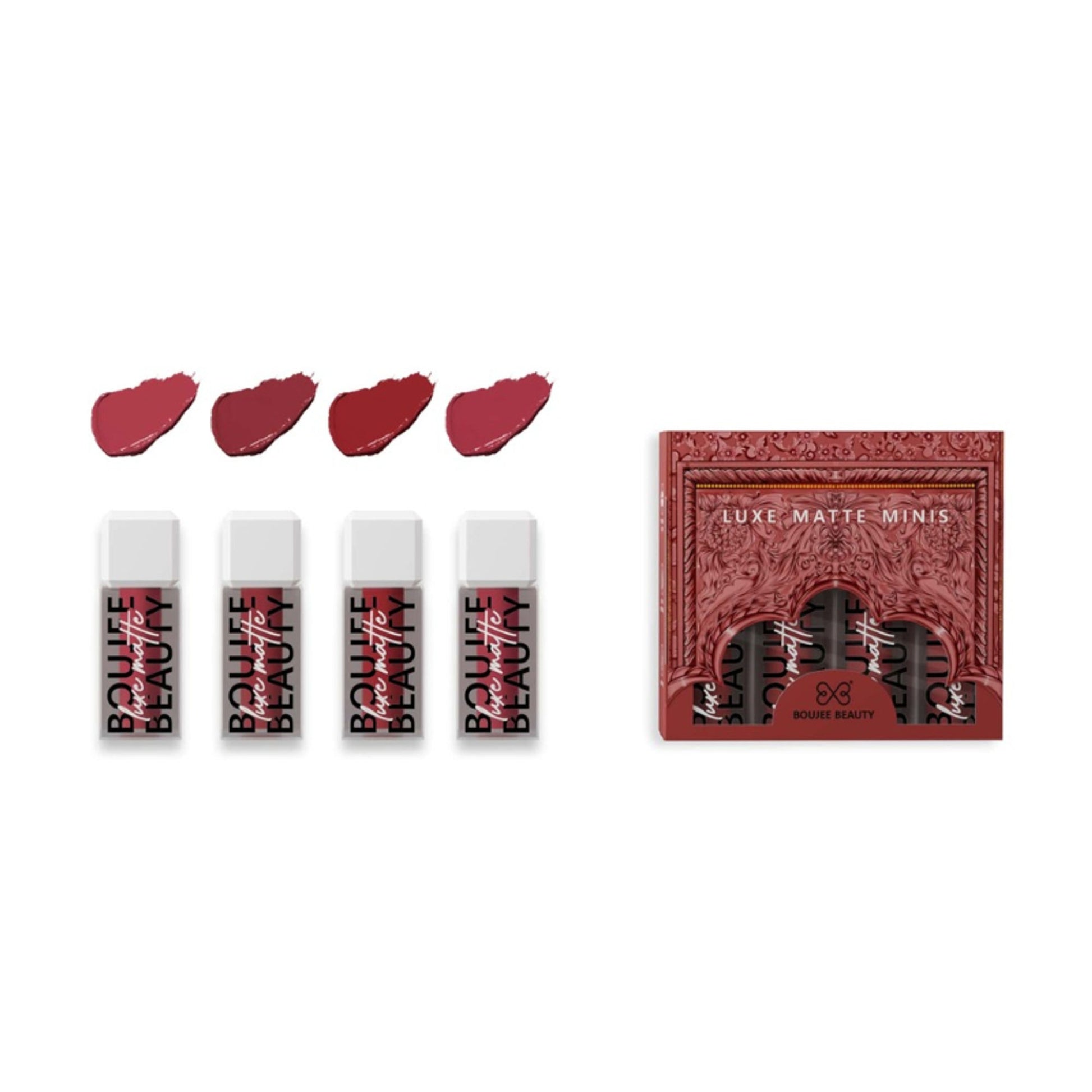 Boujee Beauty Mini Liquid Lipstick Combo - Sexy Brownie