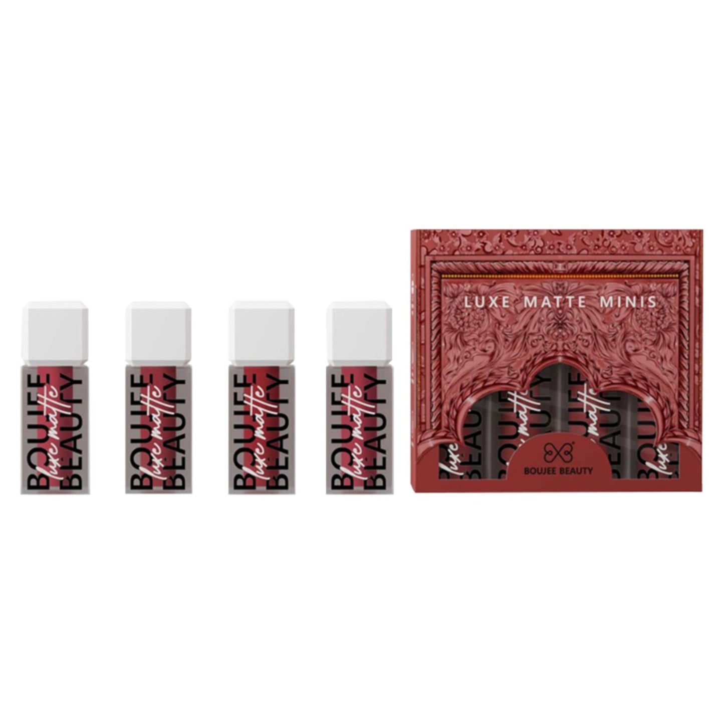 Boujee Beauty Mini Liquid Lipstick Combo - Sexy Brownie