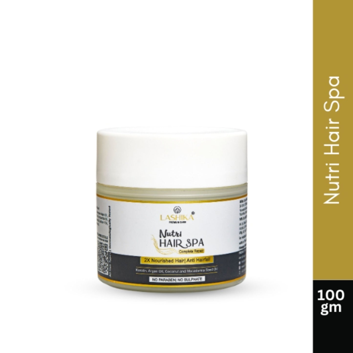 LASHIKA Nutri Hair Spa with Keratin, Argan & Ceramides