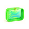 Allure Large Green Holographic Makeup Pouch -AV-25