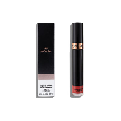 Europe Girl Comfortable Matte Liquid Lipstick - 09 Emily