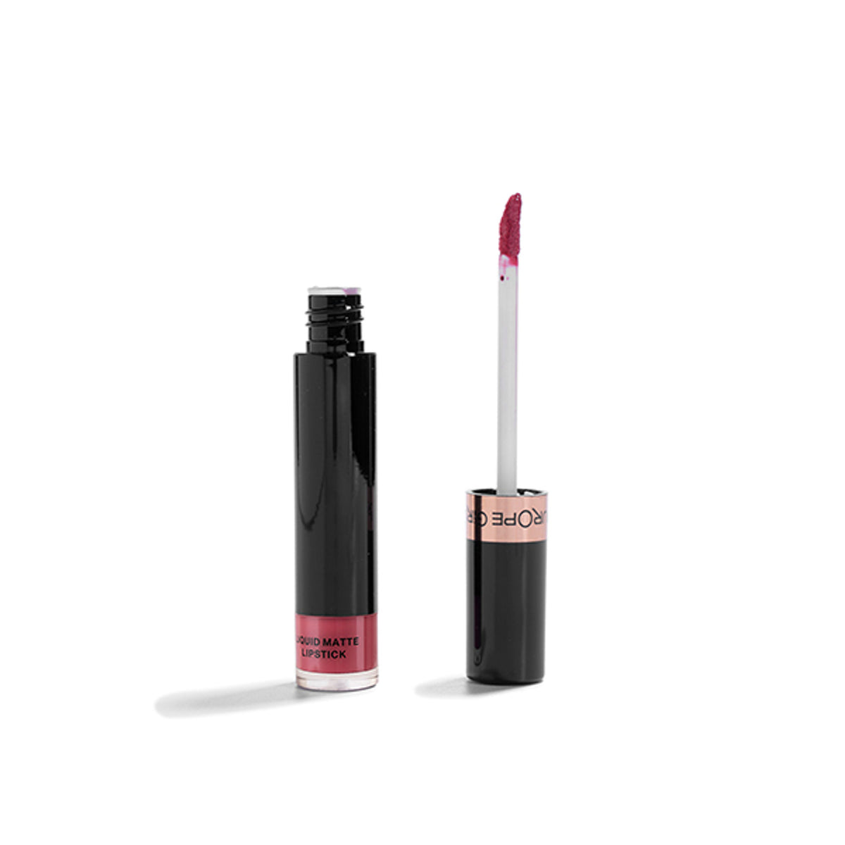Europe Girl Matte Liquid Lipstick in shade 15 Madeline, featuring a comfortable, smooth finish with natural pink tone.