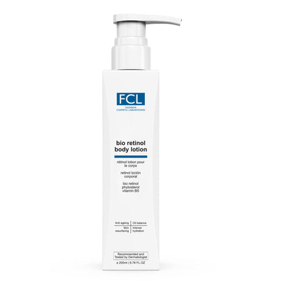 FCL Bio Retinol Body Lotion, For SkinAgeing, Keratosis Pilaris, Smoothen, Bumpy & Tanned Skin