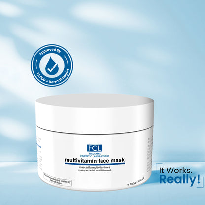 FCL Multivitamin Face Mask Enriched With Vitamins Improves Skin Texture & Dullness