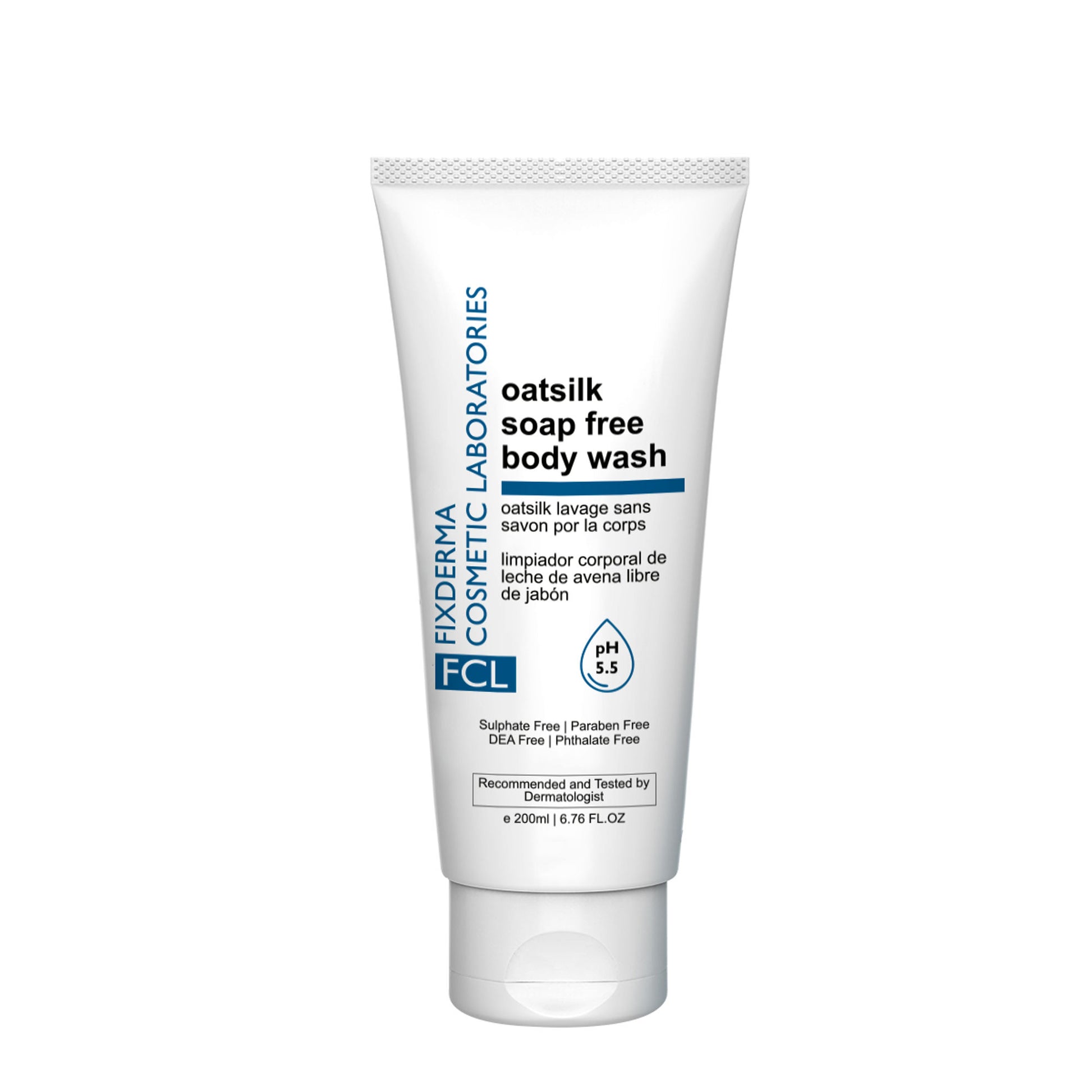 Fixderma Cosmetic Laboratories Oatsilk Soap Free Body Wash