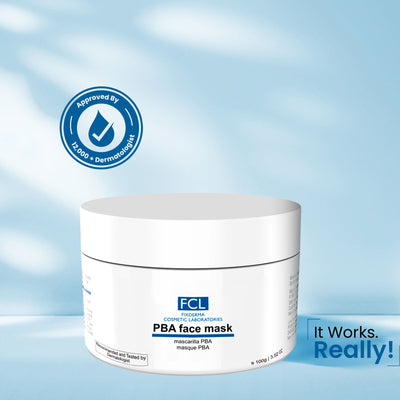 FCL PBA Brightening Face Mask Kojic Acid Face Mask With Hyaluronic Acid For Glowing Skin