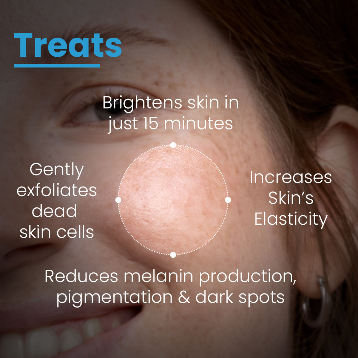Fixderma PBA Brightening Face Mask with kojic acid and hyaluronic acid for glowing skin, shown in the product image.